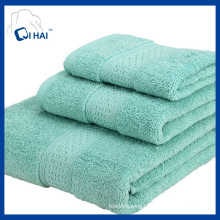 Cotton 5PCS Solid Color Towel Sets (QHA55904)